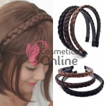Bentita pentru par impletita spic BST002 Saten Inchis